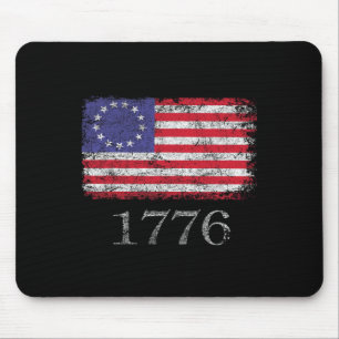 Mousepad De Julho T Camisa Bandeira Americana Betsy Ross 17
