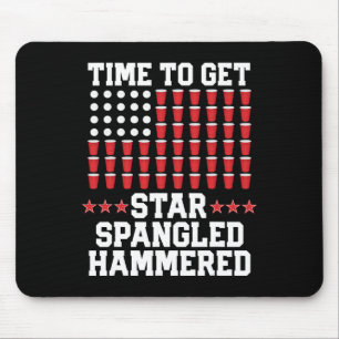 Mousepad De Julho T Shirt Gift Beer Pong American Flag Beer