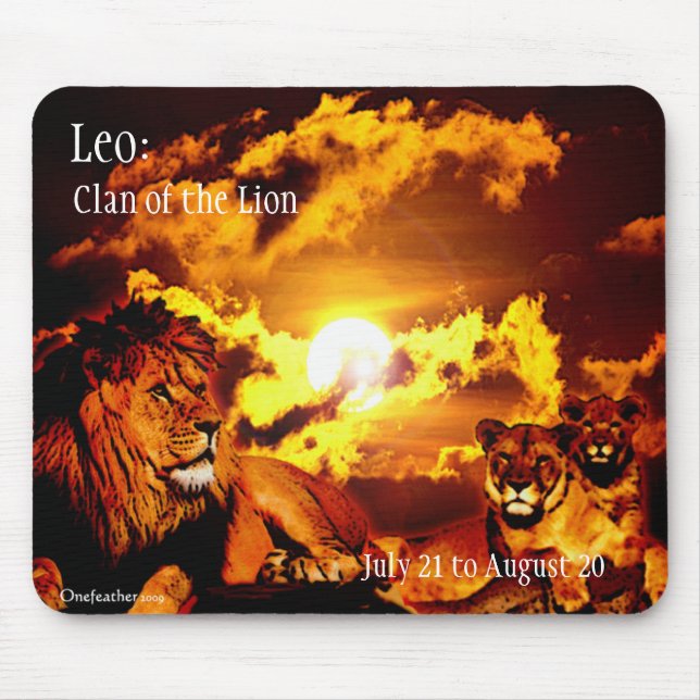 Mousepad de Leo (Frente)