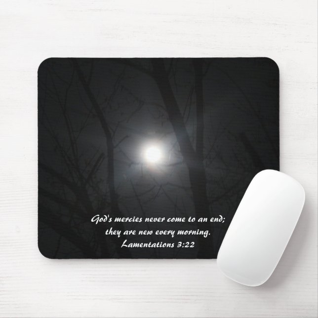 Mousepad de Lua Completa (Com mouse)