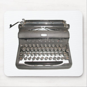 Mousepad de Máquina de Máquina de Escritura Manual