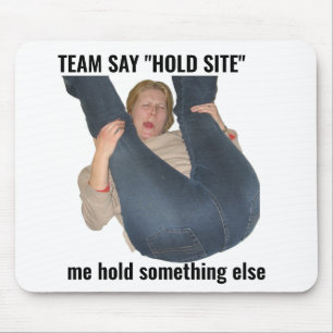 Mousepad de Meme de Jogador Divertido Segurar Site