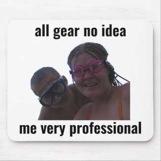 Mousepad de Meme de Jogador Engraçado Toda a Paraf