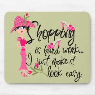 Mousepad de Moda Rosa Escuro