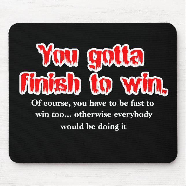 Mousepad de Motocross de Bicicleta de Terra Finish (Frente)