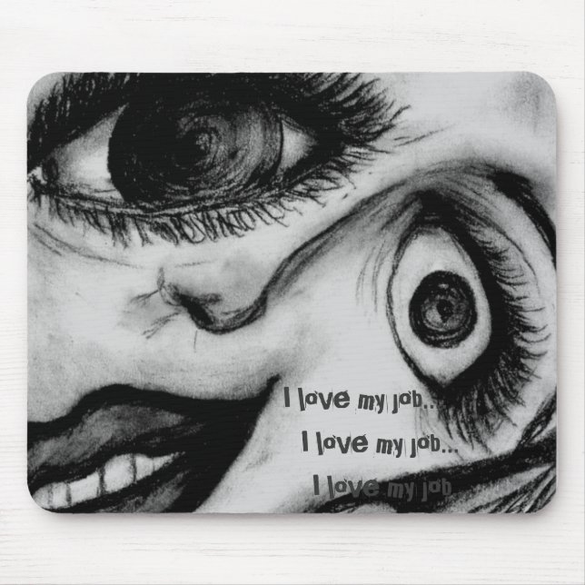 Mousepad De "mousepad do trabalho escritório" (Frente)