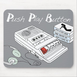 Mousepad de Música Vintage