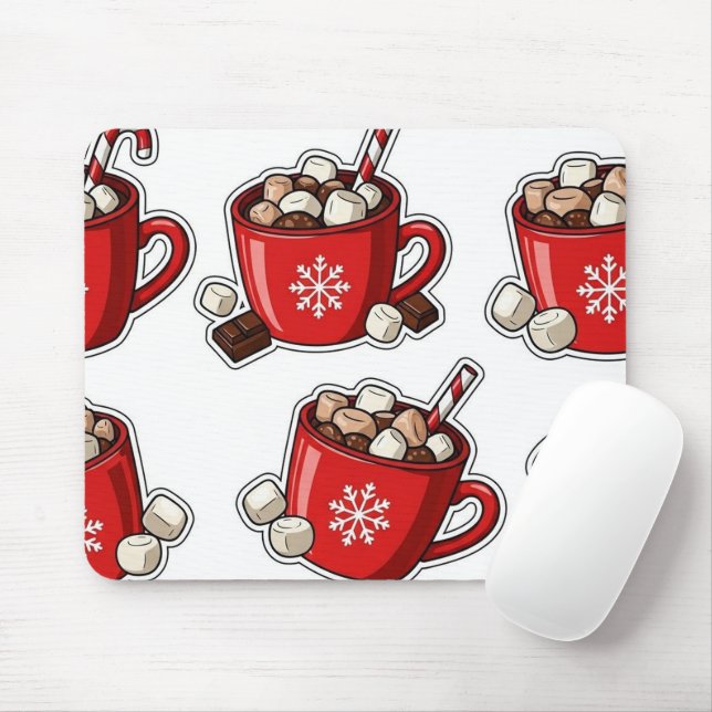Mousepad de Natal (Com mouse)