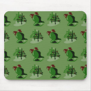 Mousepad de Natal Verde