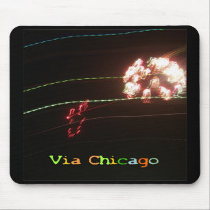 Mousepad de néon escuro
