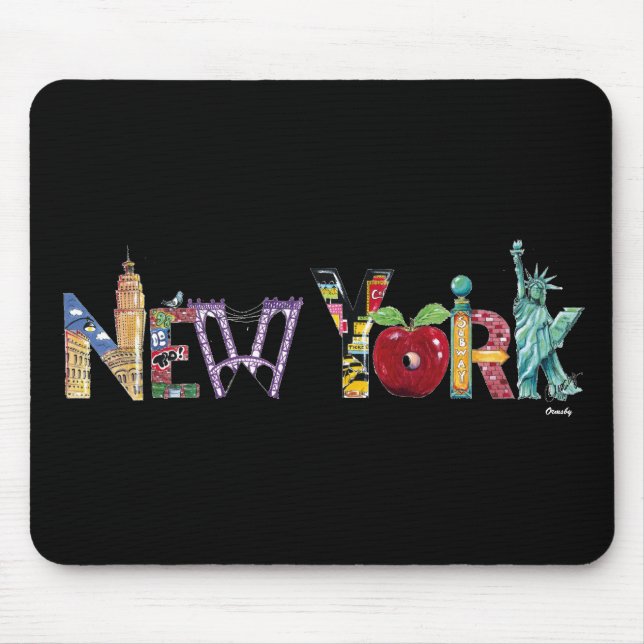 Mousepad de New York (Frente)