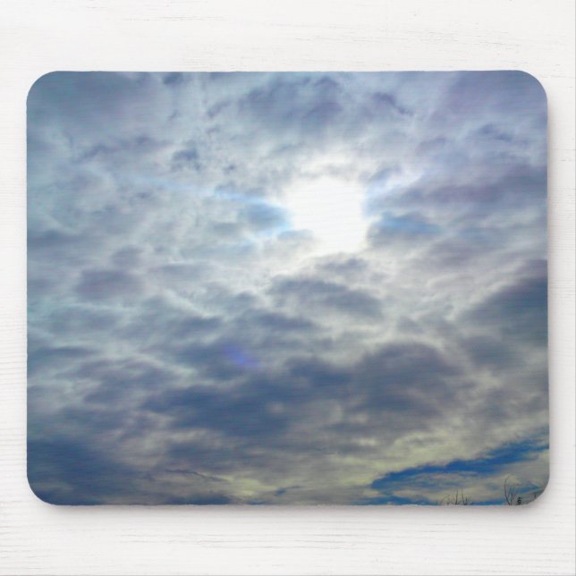 Mousepad de Nuvens do Sol (Frente)
