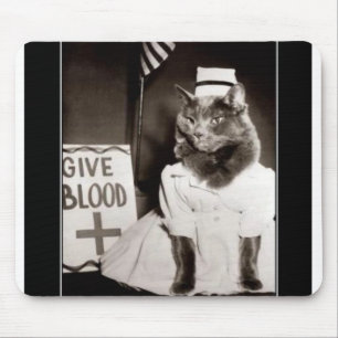 Mousepad dê o gato do sangue