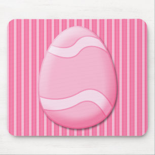 Mousepad de Ovo de Páscoa (Rosa)