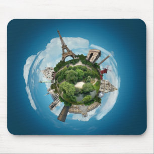 Mousepad de Paris do planeta