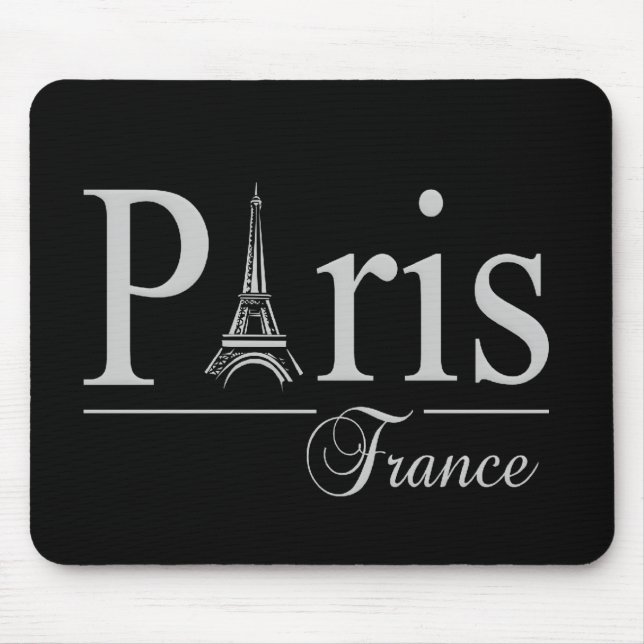 Mousepad de Paris France (Frente)