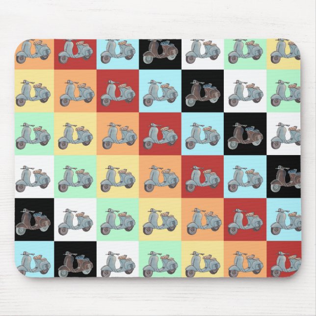 Mousepad de patinetes (Frente)