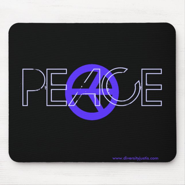 Mousepad de Paz Azul (Frente)