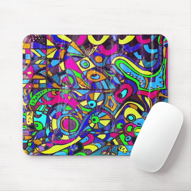 Mousepad de Peixe (Com mouse)