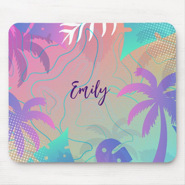 Mousepad de praia personalizado (Frente)