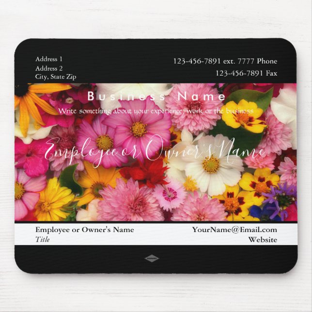 Mousepad de Promo de Oferta de Cor Radiante (Frente)