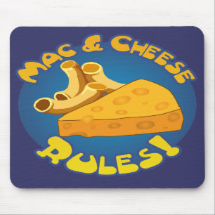 Mousepad de Regras de Mac & Queijo