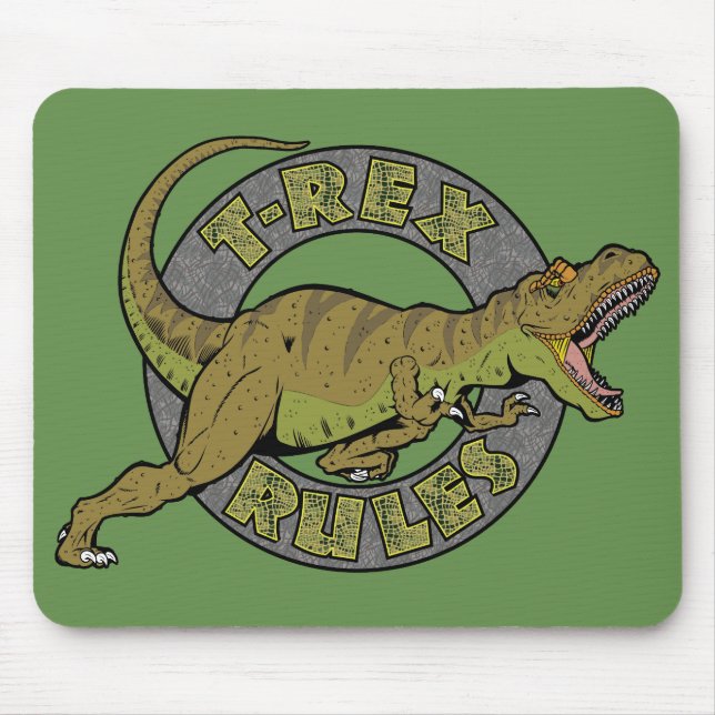 Mousepad de Regras T-Rex (Frente)