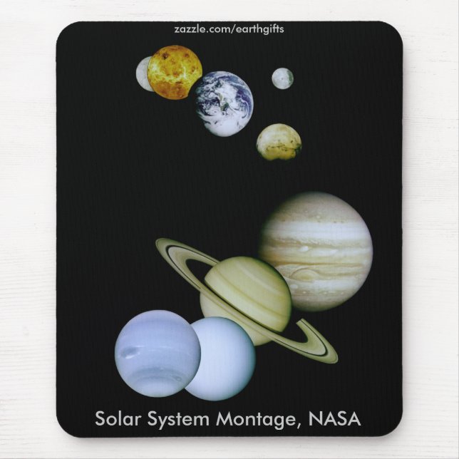 Mousepad de SISTEMA SOLAR NASA (Frente)