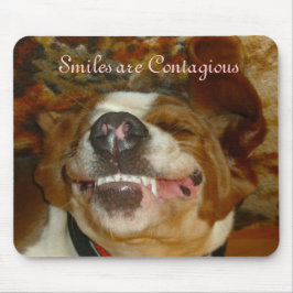 mousepad de sorriso do filhote de cachorro