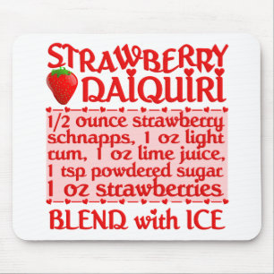 Mousepad de Strawberry Daiquiri