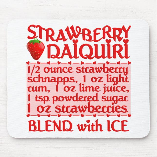 Mousepad de Strawberry Daiquiri (Frente)