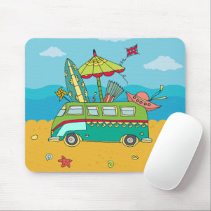 Mousepad de Surfing em Praia