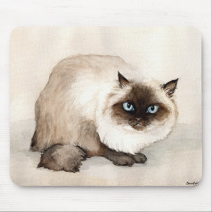 Mousepad De "tapete do rato da arte do gato Hymalan"