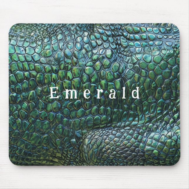 Mousepad de Textura em Escala Verde (Frente)