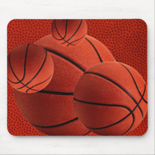 Mousepad de Textura em Fecho de Basquete