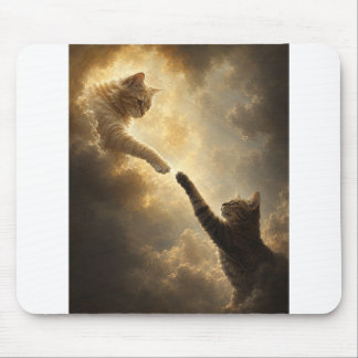 Mousepad de Toque Próximo Sagrado Entre Gatos