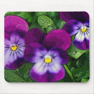 Mousepad de Três Violetas