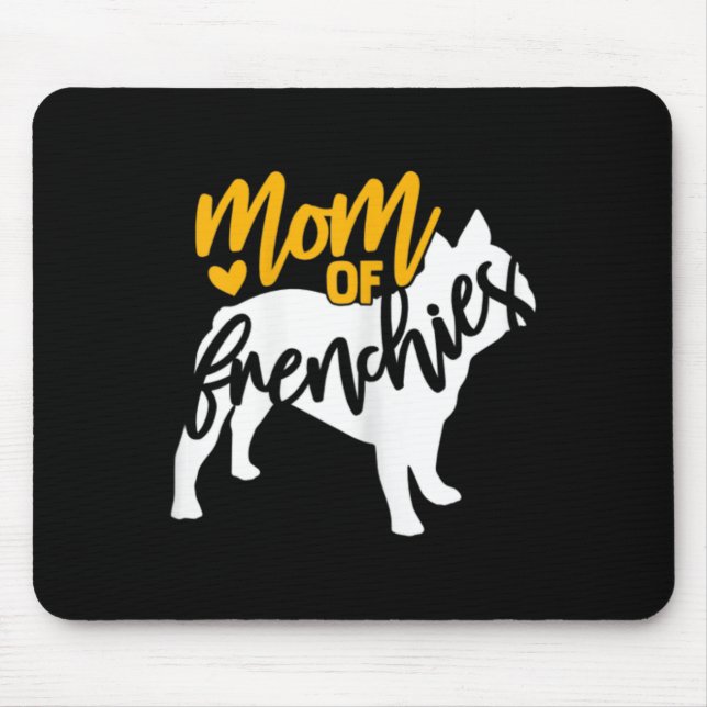 Mousepad De Um Bulldog Francês (Frente)