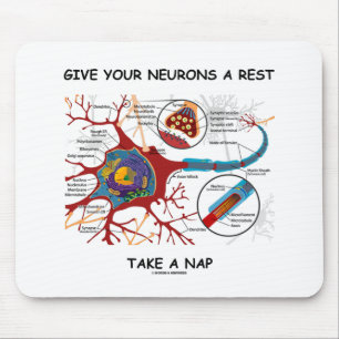 Mousepad Dê Um Descanso Para Os Neurônios. Tome Uma Sinapia