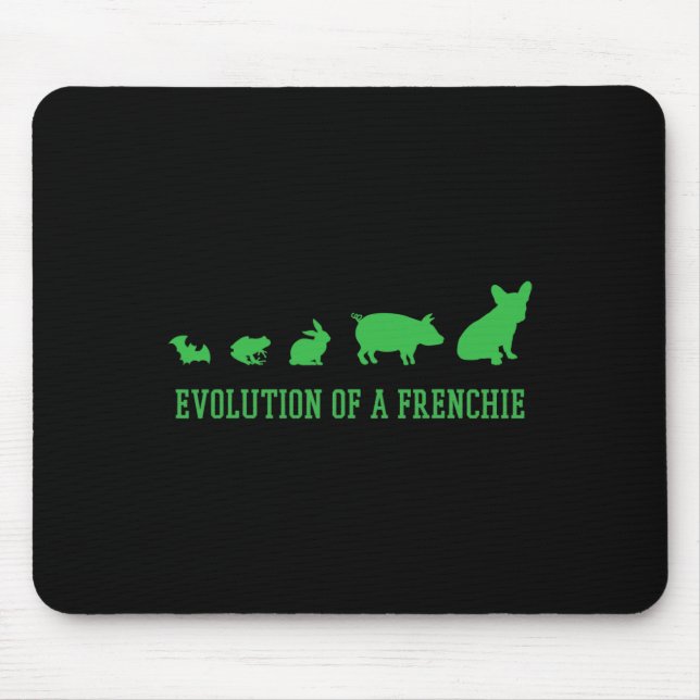 Mousepad De Um Francês - Frenchie Bulldog (Frente)