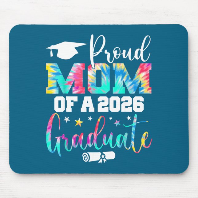Mousepad De Uma Mãe Sênior Orgulhosa Mãe Classe (Frente)
