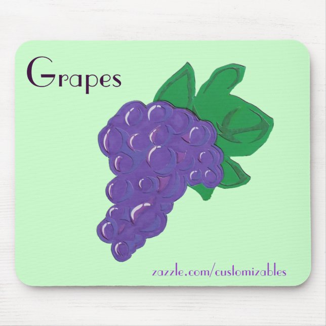 Mousepad de Uvas (Frente)