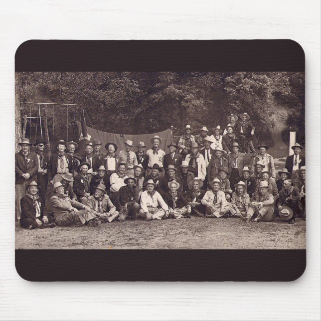 Mousepad de velhas temporizadores do Cowboy (Frente)