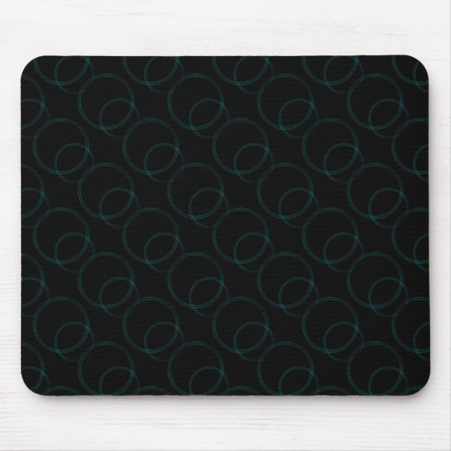 Mousepad de Vibrância Uptown, Turquoise (Frente)