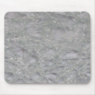 Mousepad de vidro quebrado