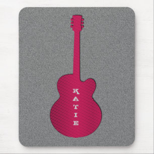 Mousepad De Violão, Rosa Quente