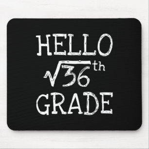 Mousepad De Volta à Escola 6ª Série Raiz Quadrada De 36 Mat