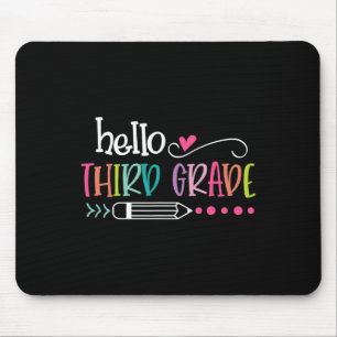 Mousepad De Volta À Escola Alô Terceiro Grau Para Crianças
