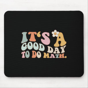 Mousepad De Volta à Escola É Um Bom Dia Para Fazer Matemáti