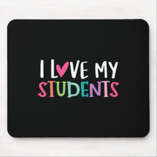 Mousepad De Volta À Escola Eu Amo Meus Estudantes Professor